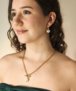 Collier Etreinte de perle